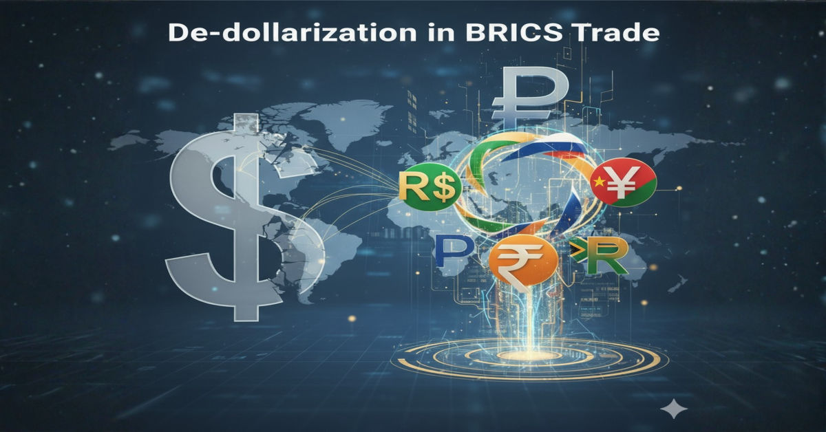 De-dollarization in BRICS Trade