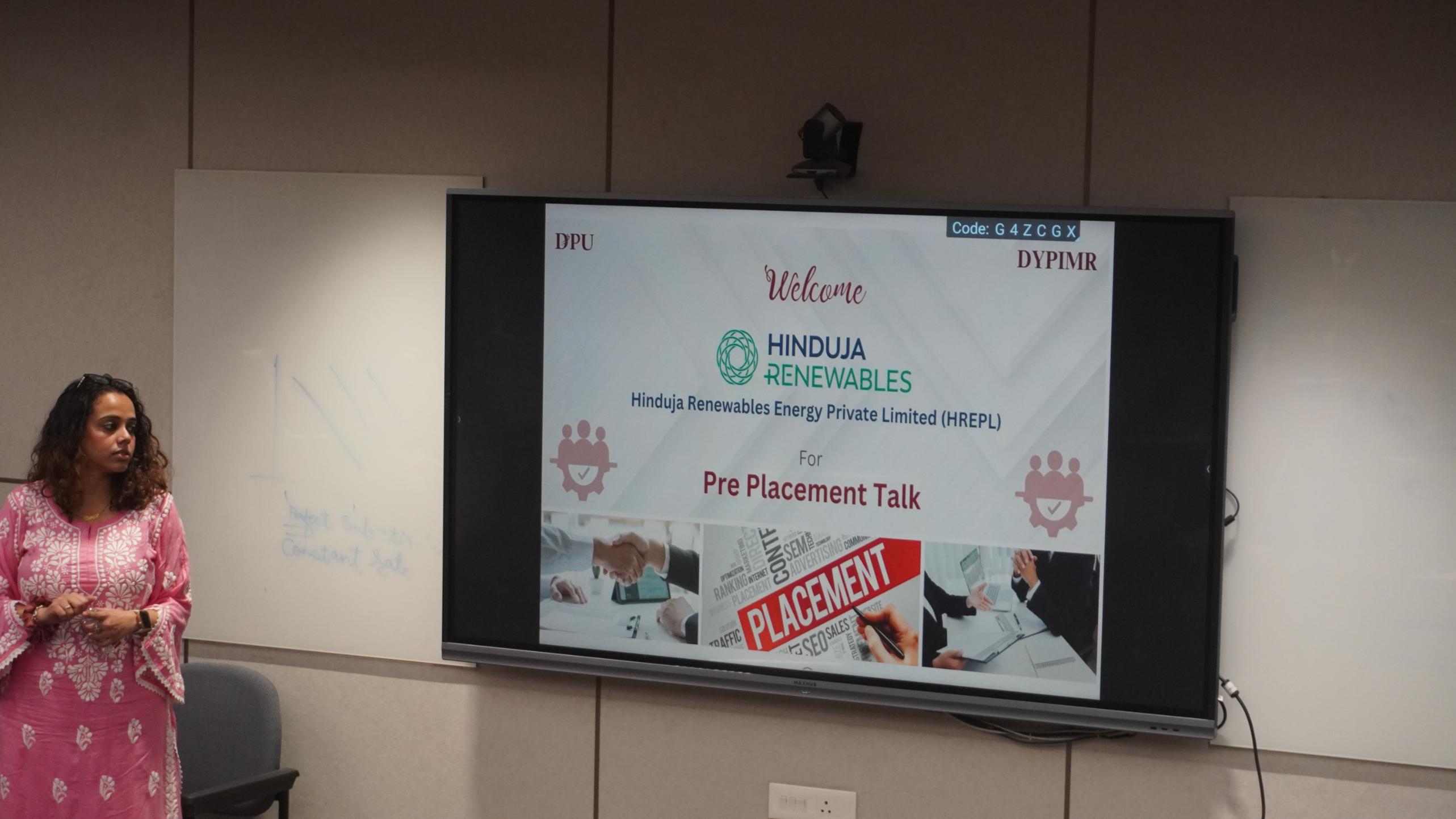 Placement Talk