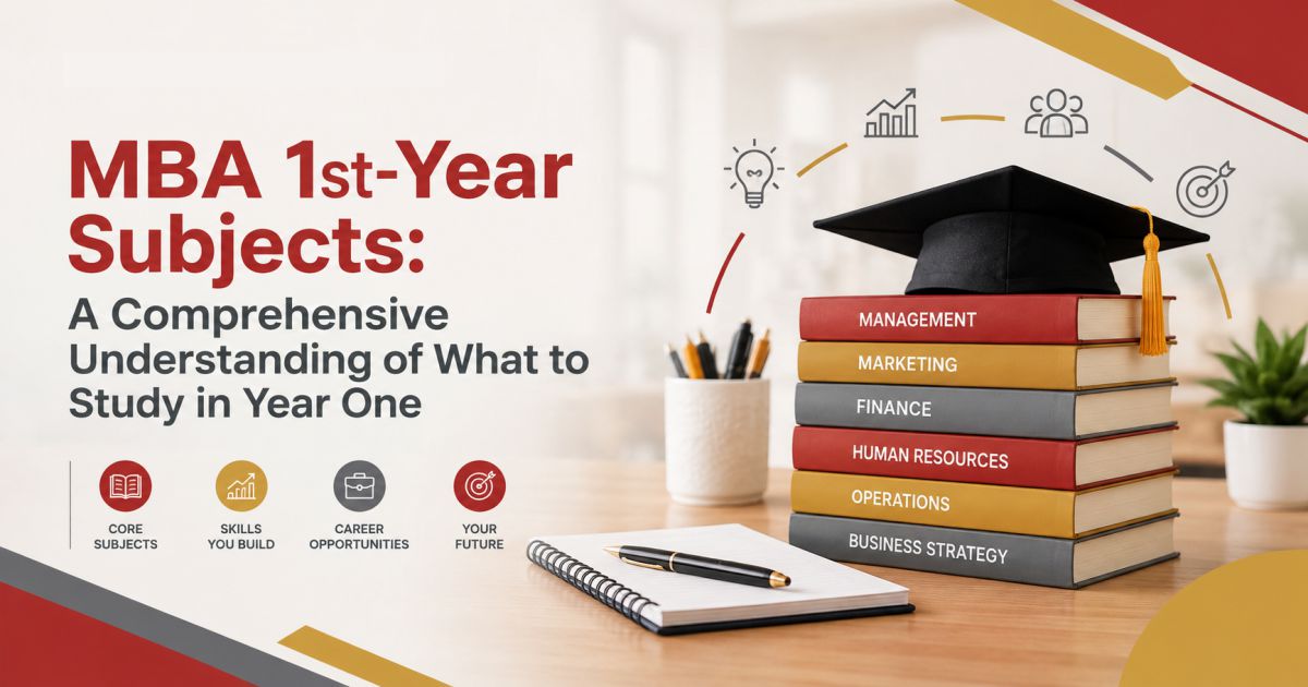 MBA 1st year subjects