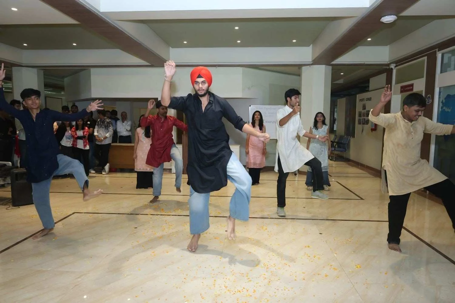 DPGU students participating in campus activities